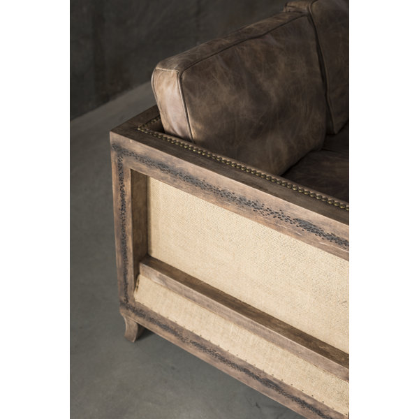 Union Rustic Dustin Leather Armchair & Reviews Wayfair